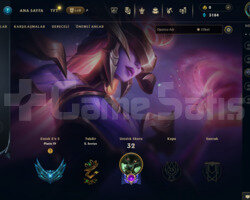 TR 44 LEVEL LCS 2013 SİMGELİ 9 SKİNLİ MAİLLİ HESAP
