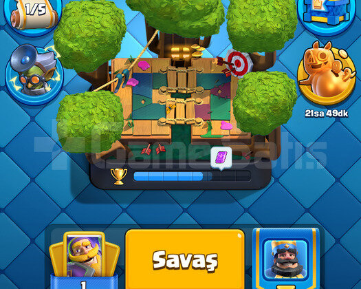 4500 Kupa clash royale hesap