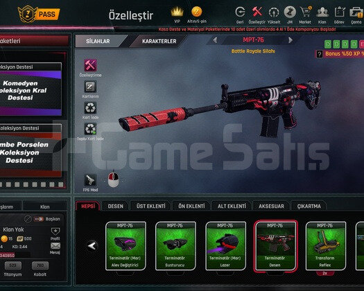 320K ZPLİ 34 Level Zula Hesabı - ANINDA TESLİM!