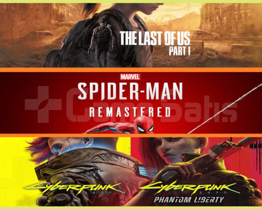 The Last of Us Part I + Spider R + CyberPunk