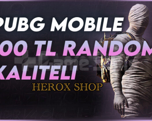| 100 TL DOPDOLU | ÖZEL ÜRETİM PUBG MOBILE RANDOM