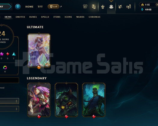EUW 81 LEVEL - 40 HERO 24 KOSTÜM HANDMADE HESAP