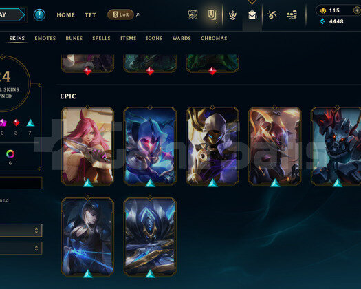EUW 81 LEVEL - 40 HERO 24 KOSTÜM HANDMADE HESAP