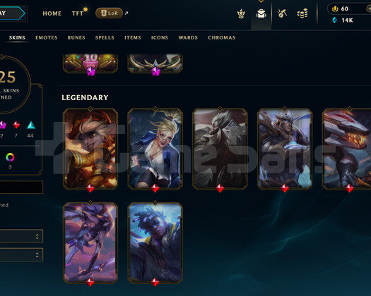EUW 305 LEVEL - 147 HERO 125 KOSTÜM HANDMADE HESAP