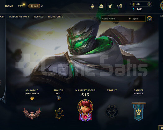EUW 305 LEVEL - 147 HERO 125 KOSTÜM HANDMADE HESAP