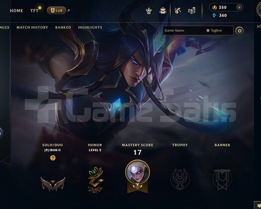 EUW Demir 2 | 3 Kostüm - 350 Rp | LoL Hesap