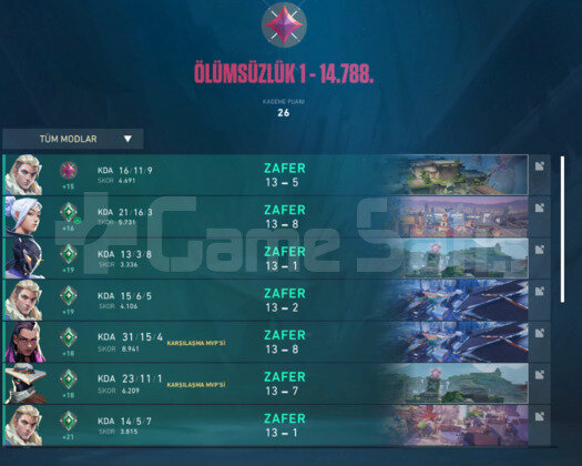 Fresh Güncel Immortal 1 Hesap Acil Satılık