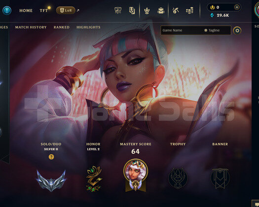 EUW Silver 2 | 2 Kostüm - 29K Mö | LoL Hesap