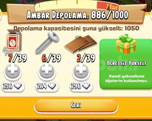 80 LVL 3000 AGİL 1000 AMBAR DEPOLU İÇİ AĞIL DOLU