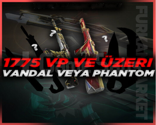 UVİP++ 1775VP VE ÜZERİ VANDAL PHANTOM RANDOM HESAP
