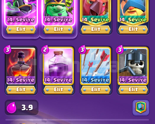 Sağlam Clash Royale hesabı