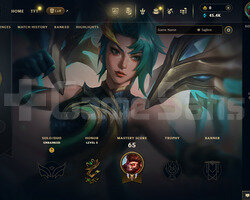 EUW HANDMADE KAİ SA SKİNLİ UNRANKED 30LVL