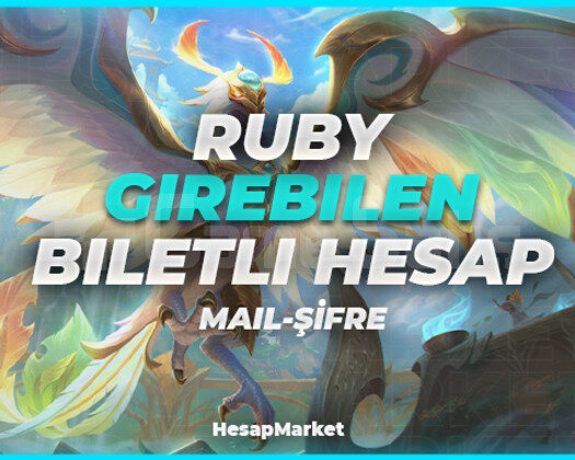 RUBY CHARONA GIREN MAIL SIFRE BILET ALINMIŞTIR