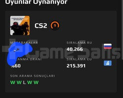 Faceit 9 lvl 1780 elo 550 saat  mainlik hesap