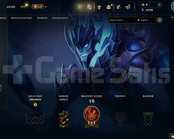 EUW Unranked | 2 Kostüm - 26 Hero | LoL Hesap
