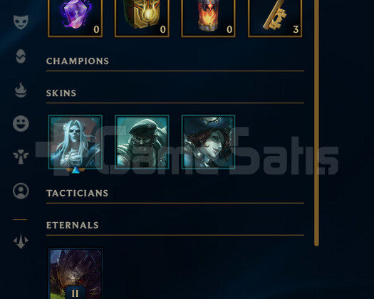 TR Unranked | 25 Hero - 3 İade Hakkı |LoL Hesap