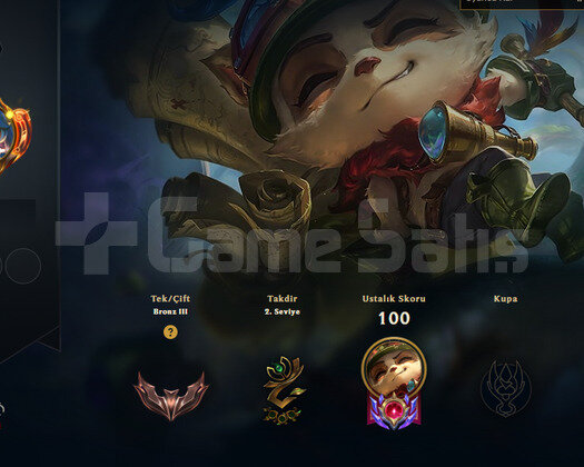 BRONZ ELO FUN ACC 44ŞAMP 15SKİN