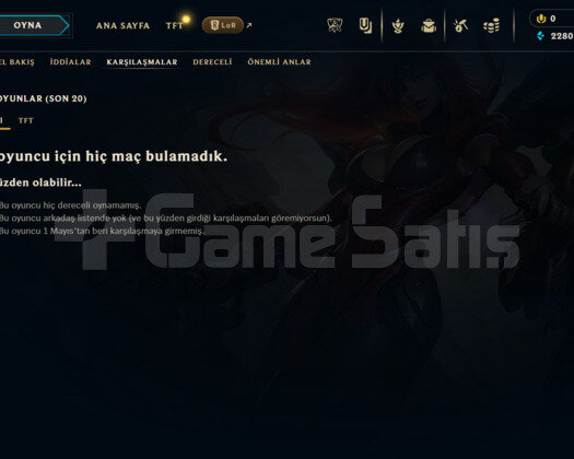 2021 KURULUM / ADC MAİN / UNRANKED WEST