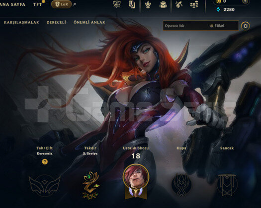 2021 KURULUM / ADC MAİN / UNRANKED WEST