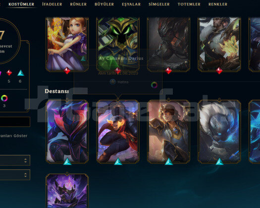 EUW P2-P1 MMR BOL SKİN HANDMADE G4 ACC!! +35LP/-14