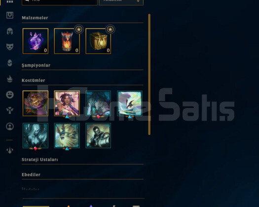 EUW P2-P1 MMR BOL SKİN HANDMADE G4 ACC!! +35LP/-14