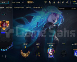 EUW P2-P1 MMR BOL SKİN HANDMADE G4 ACC!! +35LP/-14