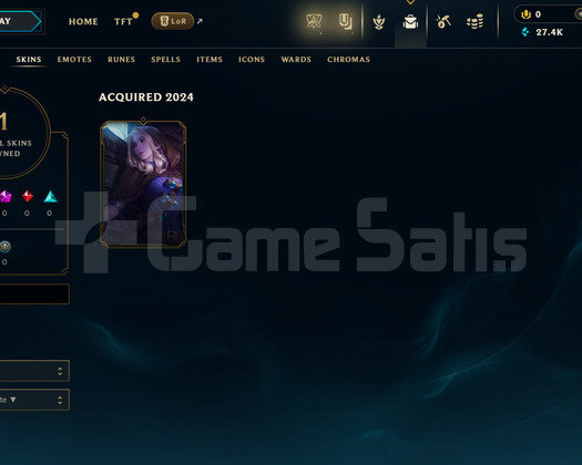 TR Unranked | 1 Kostüm - 27K Mö | LoL Hesap