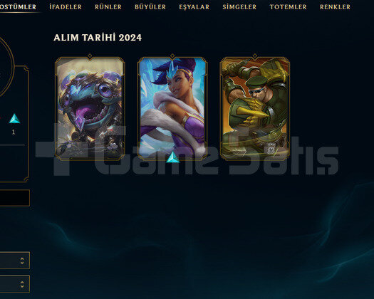 EUW Unranked | 3 Kostüm - 32 Hero | LoL Hesap