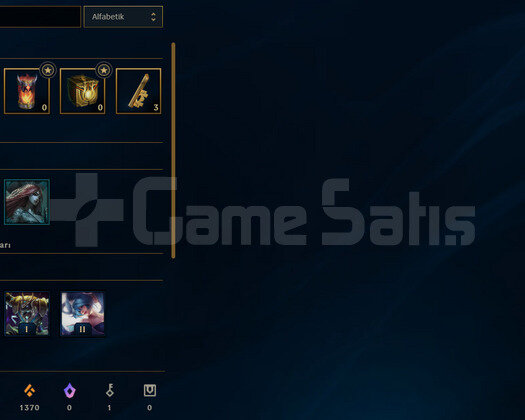 EUW Unranked | 3 Kostüm - 32 Hero | LoL Hesap