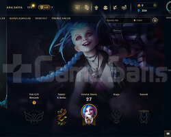 EUW Unranked | 3 Kostüm - 32 Hero | LoL Hesap