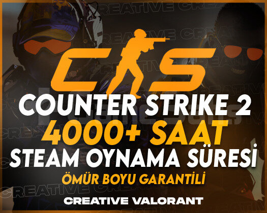 Cs2 | 4000+ Saat | Faceit Hazır + Garanti