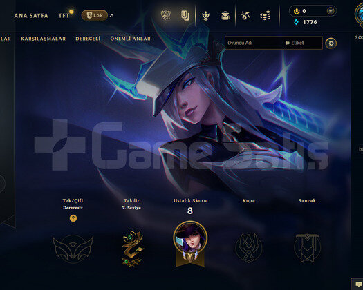 EUW Unranked | 2 Kostüm - 27 Hero | LoL Hesap