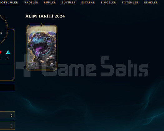 TR Unranked | 1 Kostüm - 31 Hero | LoL Hesap