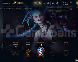 TR Unranked | 1 Kostüm - 31 Hero | LoL Hesap