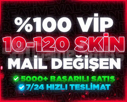 ÖZEL STOK | MAİL DEĞİŞEN 10-120 SKİN GARANTİLİ