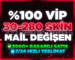 ÖZEL STOK | MAİL DEĞİŞEN 30-280 SKİN GARANTİLİ