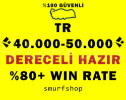 LOL TR DERECELİ HAZIR UNRANKED FRESH HESAP