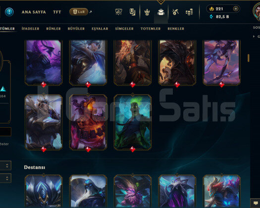 724 LEVEL / 394 SKİN / FUL HERO + MAİL +5000 SATIŞ