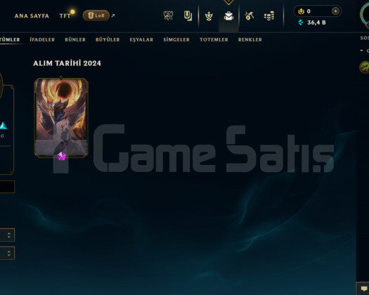 31 LVL 36K+ ÖZ Prestij Sonsuz Karanlık Malphite