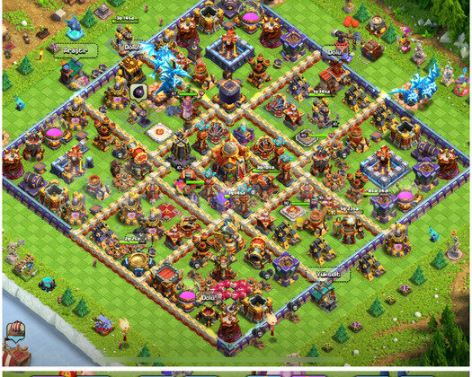CLASH TH 16 MAX | 228 SEVİYE