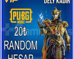 ULTRAVİP++ 20TL PUBG RANDOM HESAP
