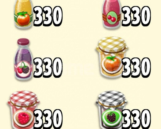 300 ADET MEYVE SULARI-REÇELLER-BAL