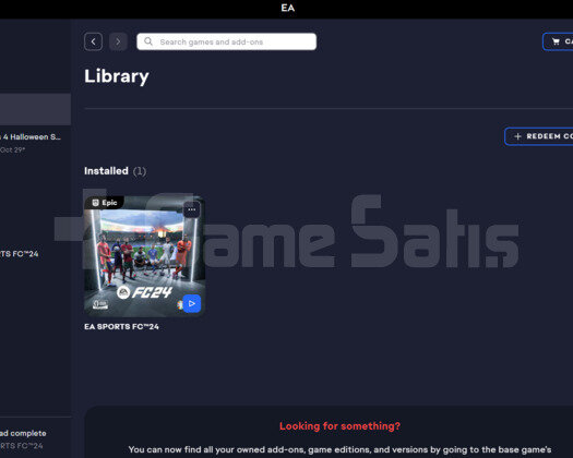 Epic games fifa 24