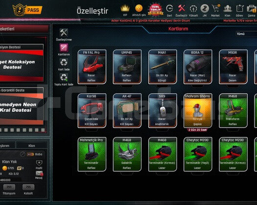 230K Zpli Full +5 Set 38 Level Zula Hesabı