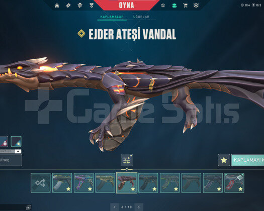 71 skinli valorant hesap