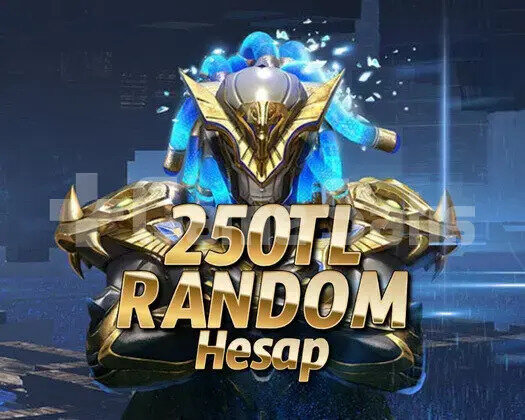 250 TL ÖZEL SERİ SON 3 STOK VİPP DOLU RANDOM PUBG