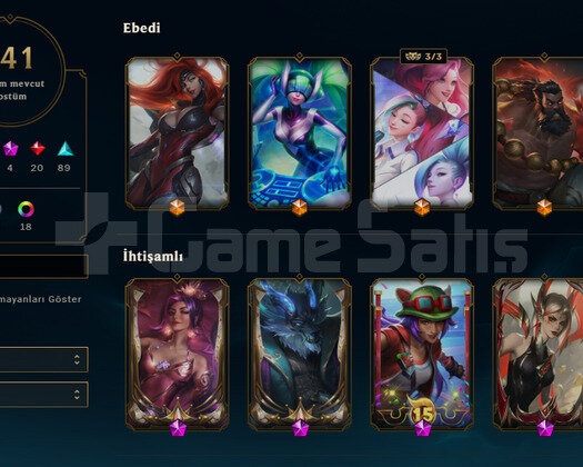 EUW ÖMÜRLÜK LOL TFT VALO HESABI
