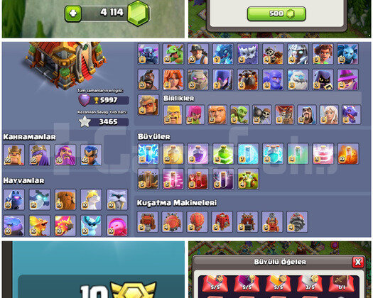 CLASH TH 16 MAX + MAX | 260 SEVİYE