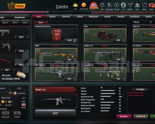 370K ZPLİ 56 Level Zula Hesabı - 1 DAKİKADA TESLİM