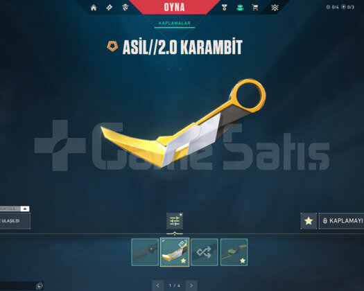 ASİL KARAMBİT/KURONAMİ/KAOS/YİTİK E-POSTA HESAP